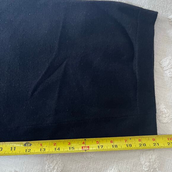 Wilfred Knit Wide Leg Pants Crop Women’s M Stretch Flowy Beach Coastal Lounge - Picture 4 of 7